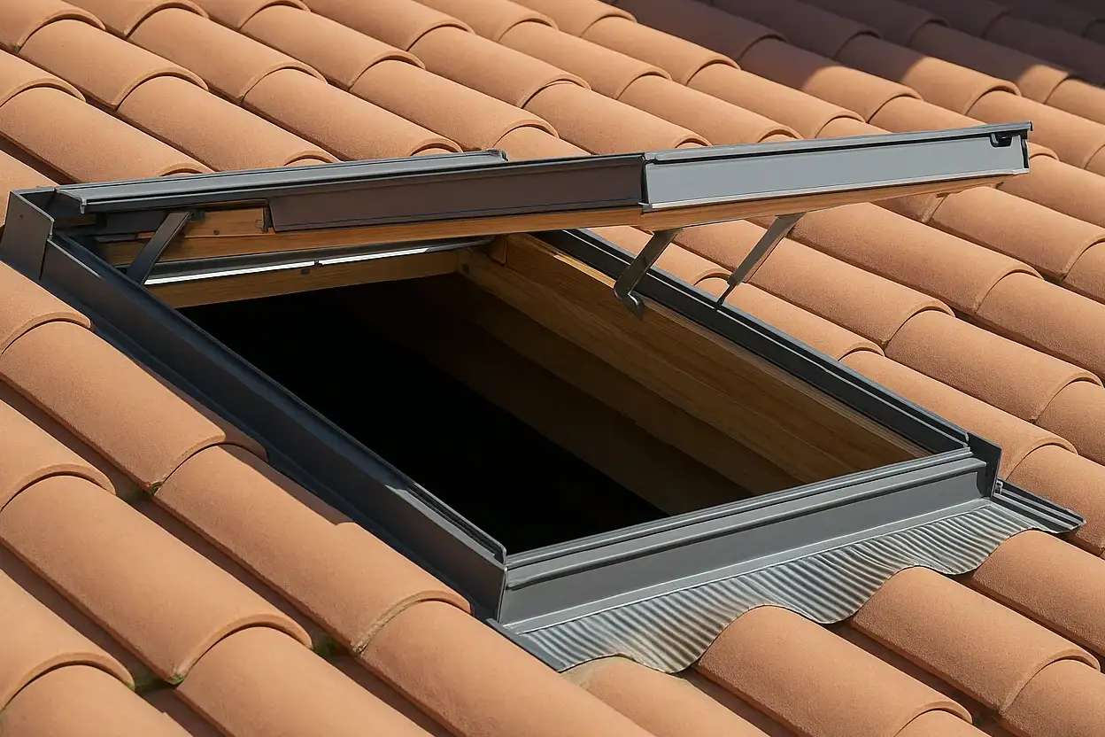 installation d'une fenetre de toit velux